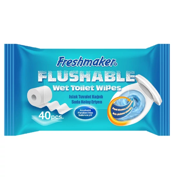 FRESHMAKER NEDVES WC PAPÍR 40LAP /VÍZBEN OLDÓ