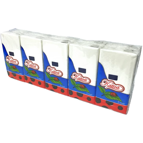 KATICA PAPÍRZSEBKENDŐ 10X9DB 3 RÉTEG 100% TISSUE