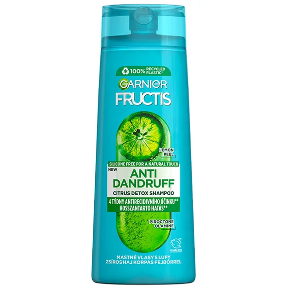 FRUCTIS SAMPON 250 ml Citrus detox sampon zsíros hajra korpásodás fejbőrrel