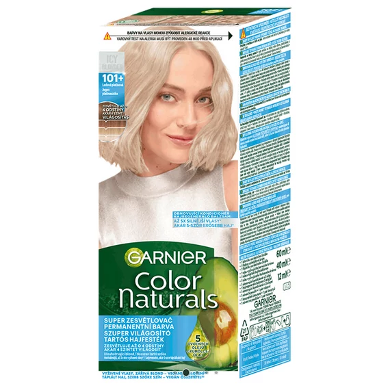 GARNIER Color Naturals tartós hajfesték - 101+ Jeges platinaszőke