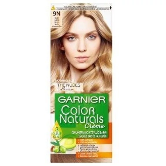 GARNIER Color Naturals tartós hajfesték - 9N Nagyon világos szőke