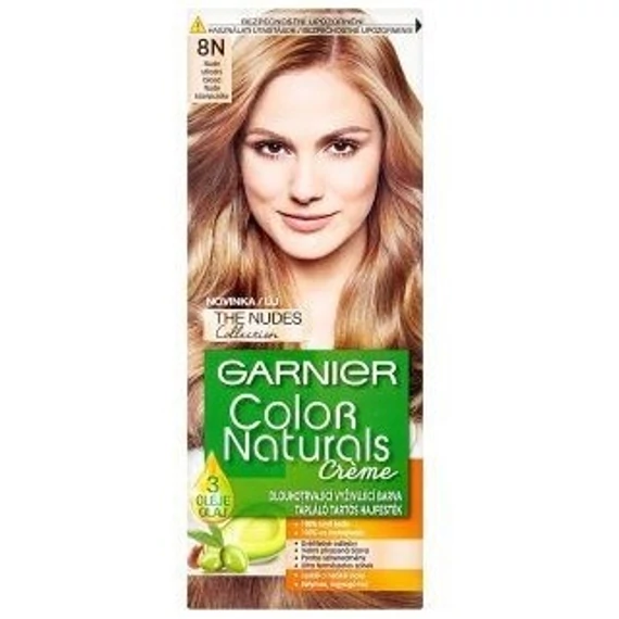 GARNIER Color Naturals tartós hajfesték - 8N Természetes világosszőke