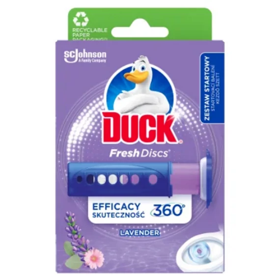Duck Fresh Discs Levendula WC-öblítő korong 36 ml