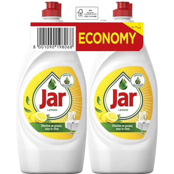 JAR 2 x 900 ml Lemon