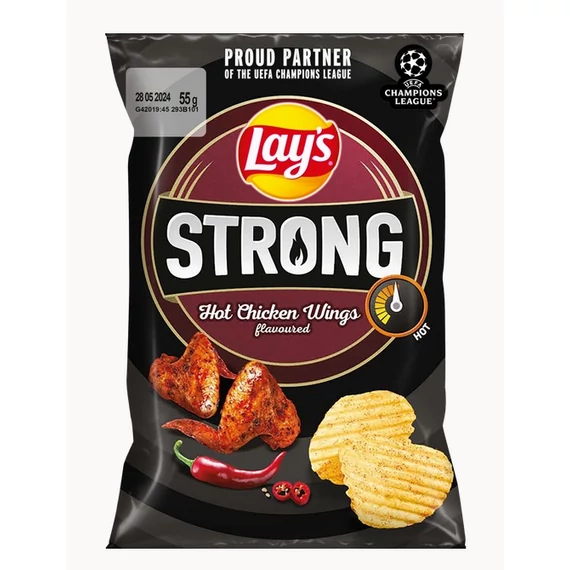 LAYS 55GR STRONG CSÍPŐS SZÁRNY