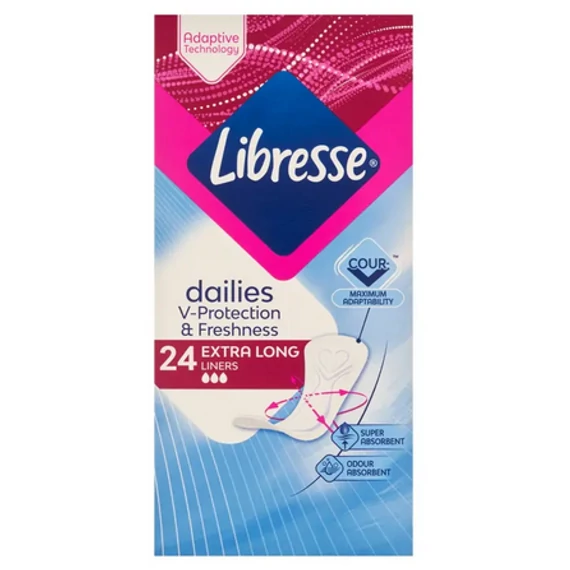 Libresse Extra Long tisztasági betét - 24 db