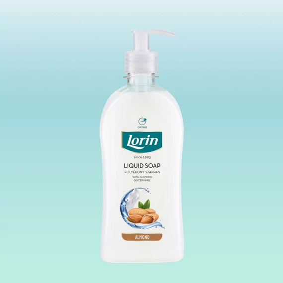 LORIN FOLYÉKONY SZAPPAN PUMPÁS 500ML ALMOND MILK