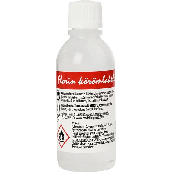 KÖRÖMLAKK LEMOSÓ 75ML FLORIN