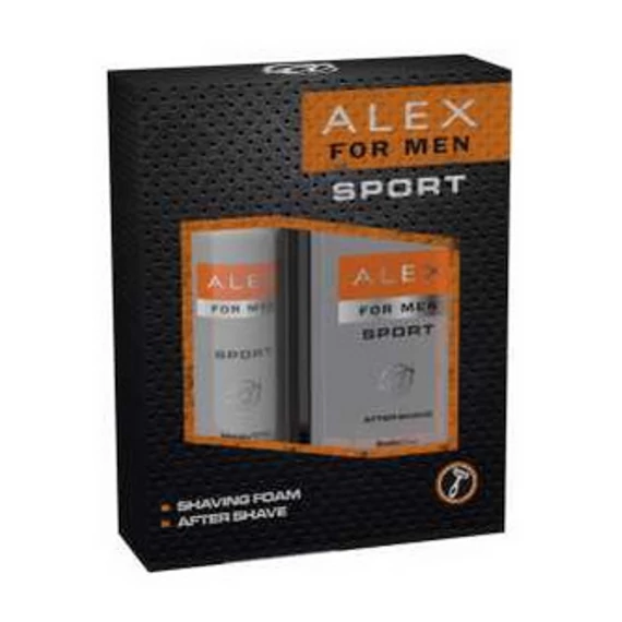 ALEX DÍSZDOBOZ AFTER 100ML+BOROTVAHAB 200ML SPORT