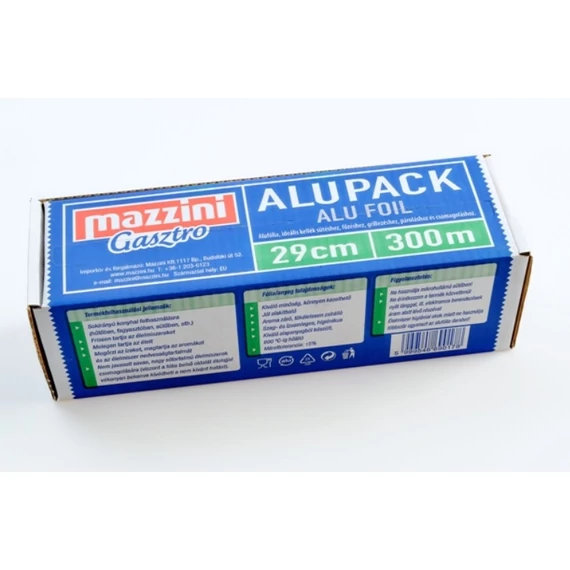 MAZZINI ALUFÓLIA 300M X 29CM GASTRO DOBOZOS