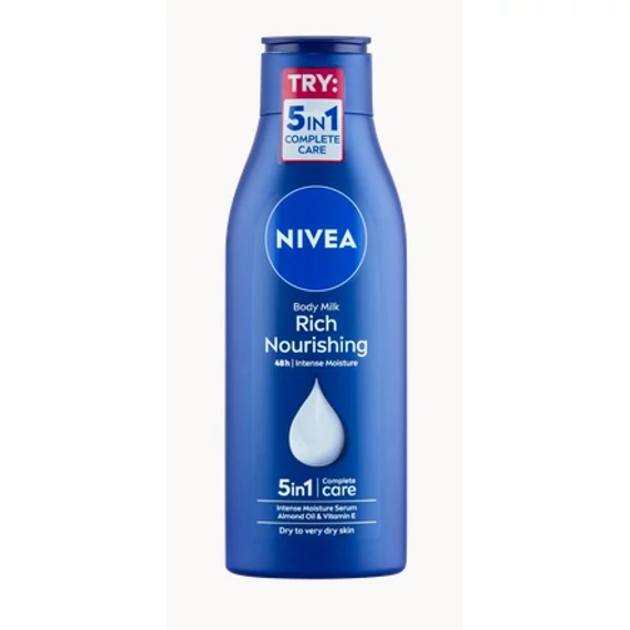 Nivea Testápoló 250 ml BODY MILK (KÉK)