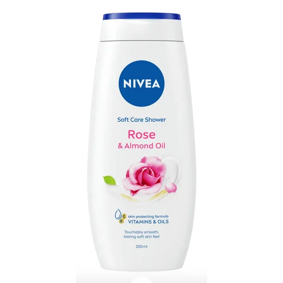 NIVEA Krémtusfürdő 250 ml Rose & Almond Oil