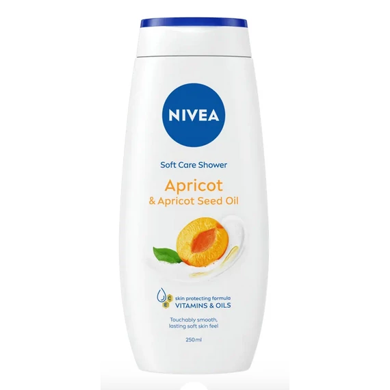 NIVEA Krémtusfürdő 250 ml Apricot & Apricot Seed Oil