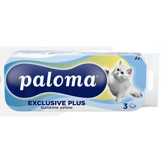 PALOMA EXCLUSIVE EÜ. PAPÍR 10TEK. 3RTG SÁRGA