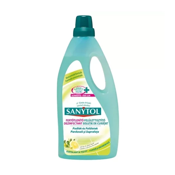 SANYTOL FERTŐTLENÍTŐ FELÜLETTISZTÍTÓ 1L LEMON