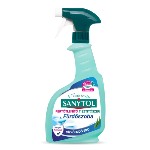Sanytol Fertőtlenítő Fürdőszobai Tisztító Spray 500 ml