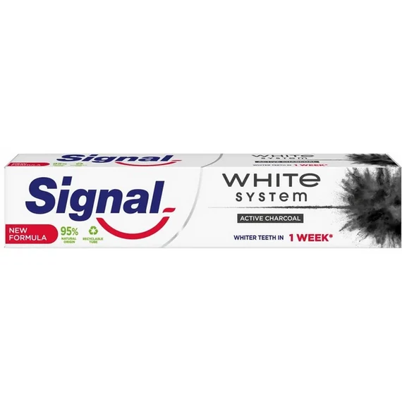 Signal 75 ml White System Charcoal fogkrém