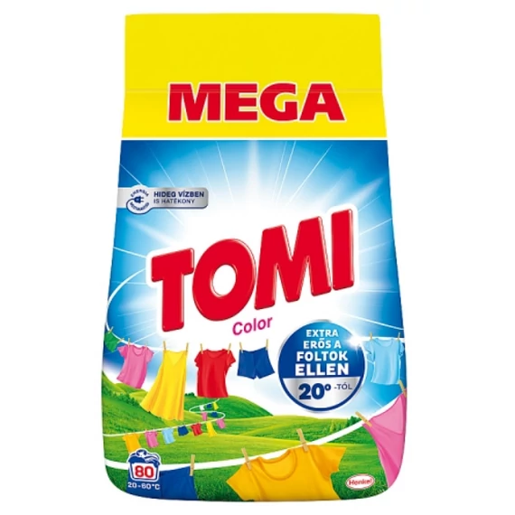 Tomi 4,4 kg Color mosópor 80 mosás