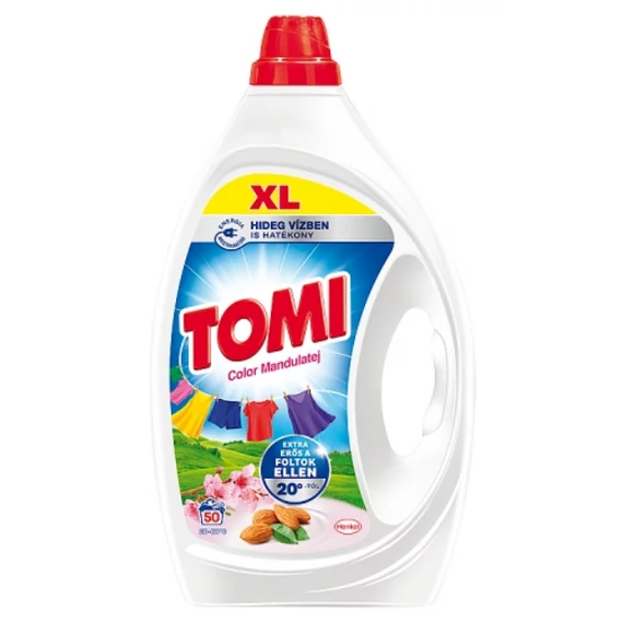 Tomi 2,25 l Color Mandulatej mosógél 50 mosás