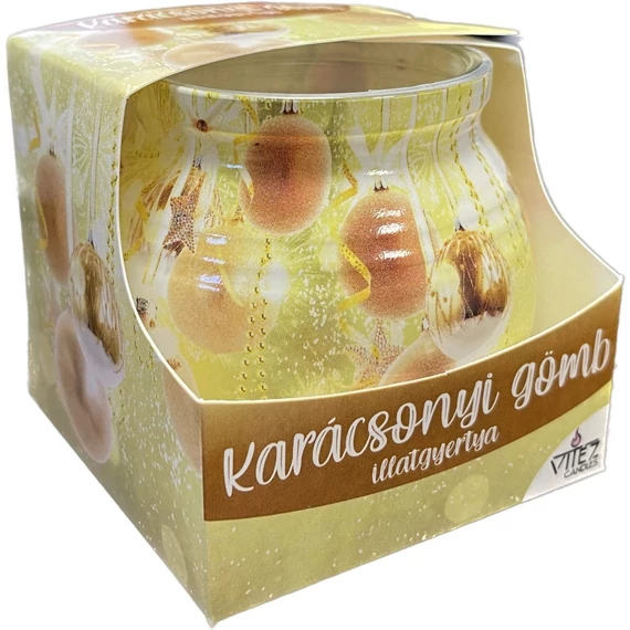 ILLATMÉCSES POHARAS 70GR KARÁCSONYI GÖMB 2