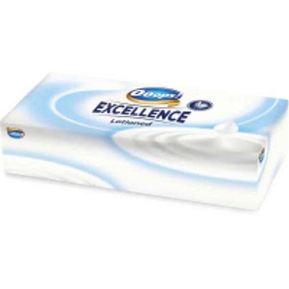 Ooops! Excellence Lotioned papír zsebkendő 4 rétegű 80 db