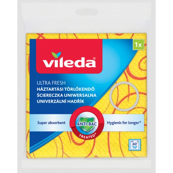 VILEDA HÁZTARTÁSI TÖRLŐKENDŐ 1DB SÁRGA