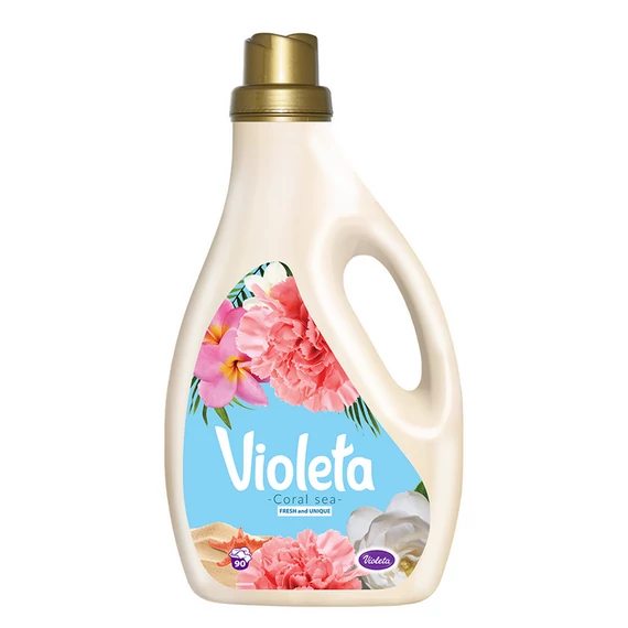 VIOLETA Öblítő Koncentrátum Mikrokapszulákkal 2,7 L Coral Sea (90 mosás)