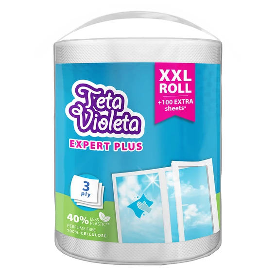 VIOLETA PAPÍRTÖRLŐ EXPERT PLUS 1TEK. 3TRG. 290LAP