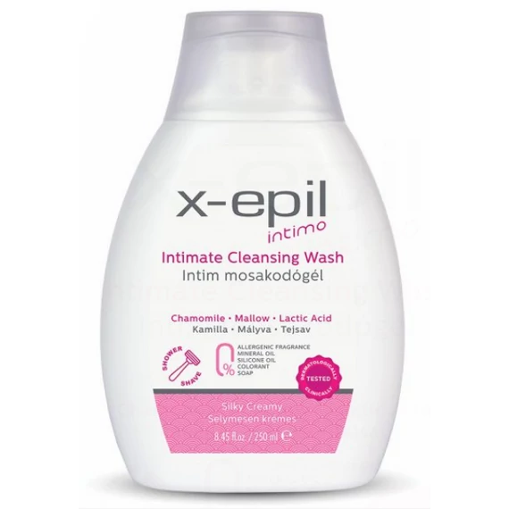 X-EPIL INTIM MOSAKODÓGÉL 250ML SELYMESEN KRÉMES