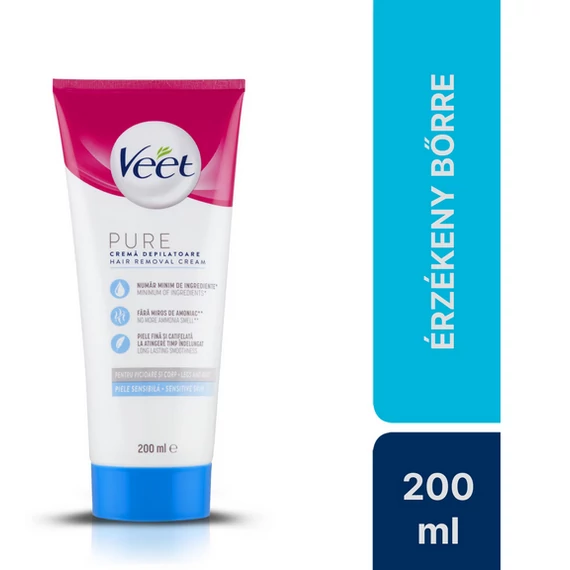 VEET SZŐRTELENÍTŐ KRÉM 200ML ÉRZÉKENY BŐRRE
