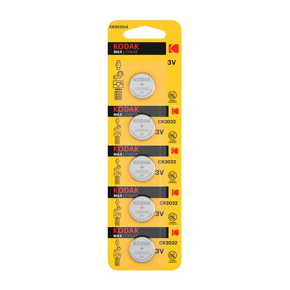 KODAK ULTRA LITHIUM GOMBELEM CR2032 (3V) B2