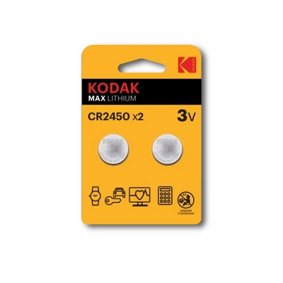 KODAK ULTRA LITHIUM GOMBELEMCR2450