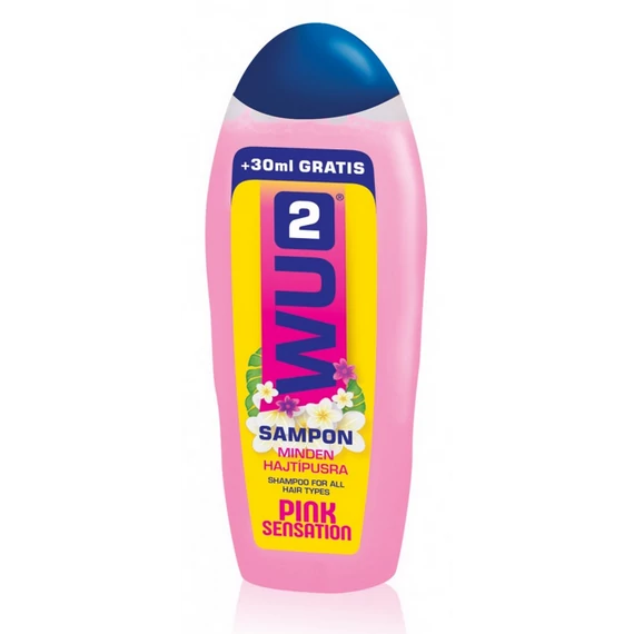 WU2 Sampon minden hajtípusra PINK SENSATION 280 ml