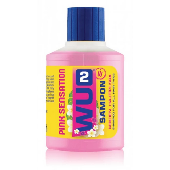 WU2 Sampon minden hajtípusra PINK SENSATION 100 ml
