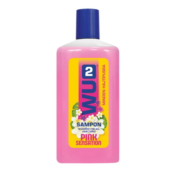 WU2 Sampon minden hajtípusra PINK SENSATION 1000 ml